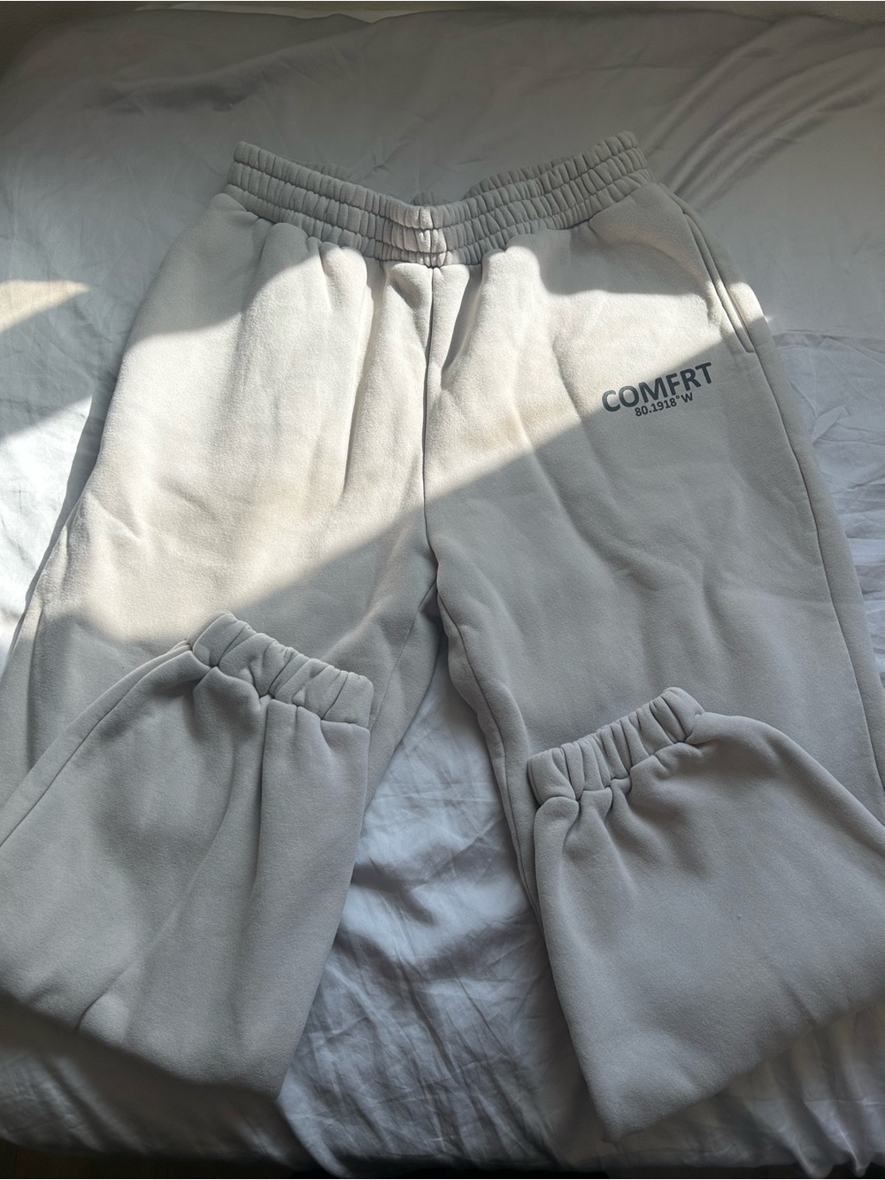 COMFRT Coordinates Stone Fleece Joggers